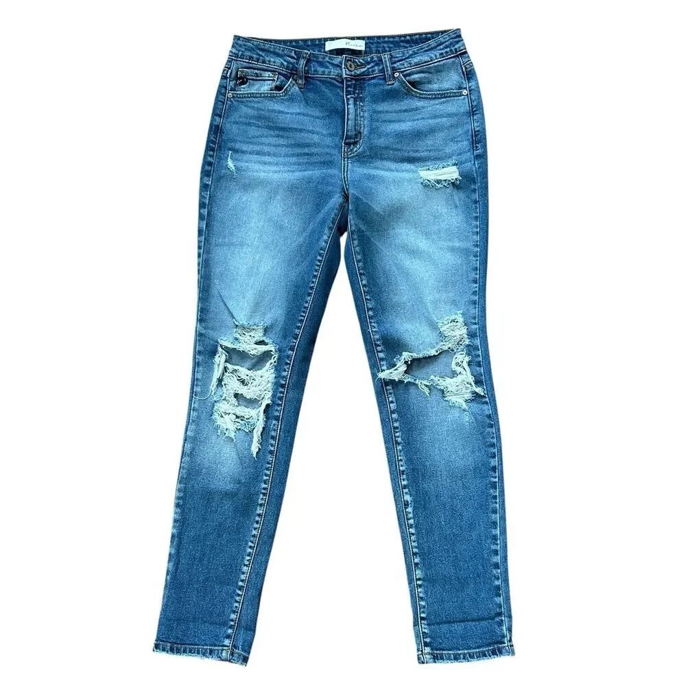 KanCan Distressed Boyfriend Jeans